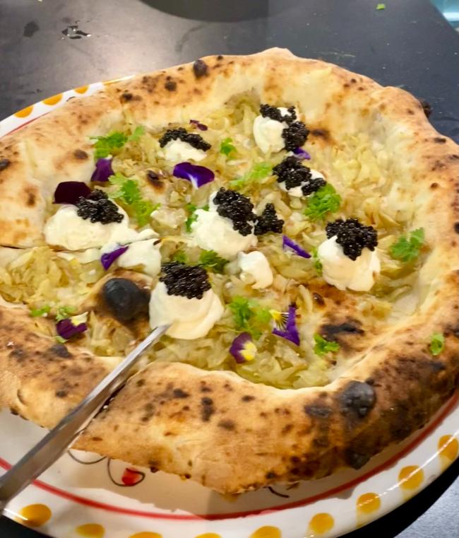 PRIMA PIZZA AU CAVIAR