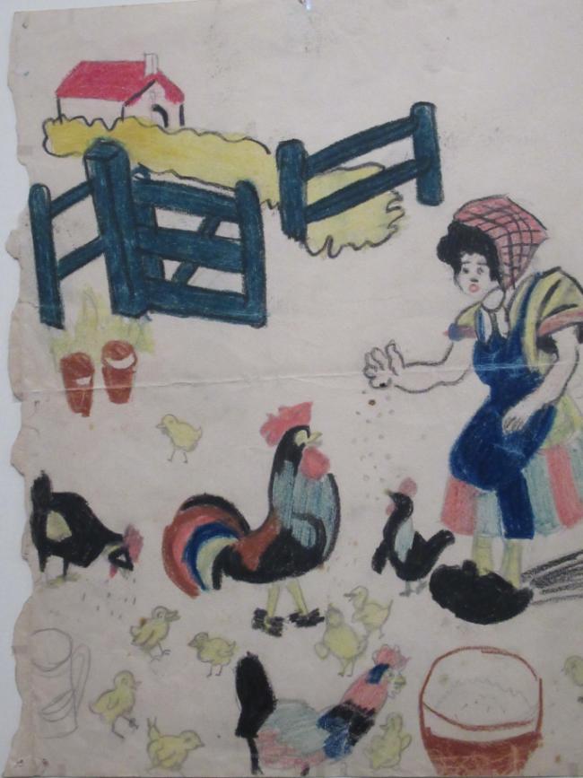 farmyard drawing 01