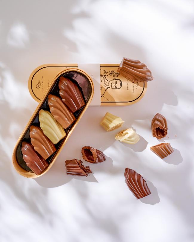 Coffret Madeleines Praliné