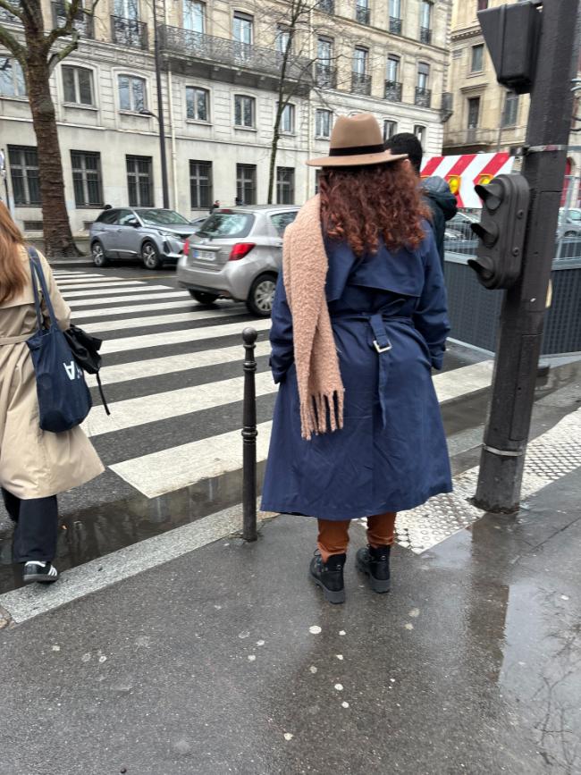 Roomy Coats & Wide-Legged Trousers