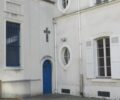 outside of church