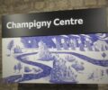 Champigny Centre mural
