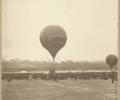 Le Géant being prepared for its second ascent, Oct. 18, 1863, on the Champs de Mars