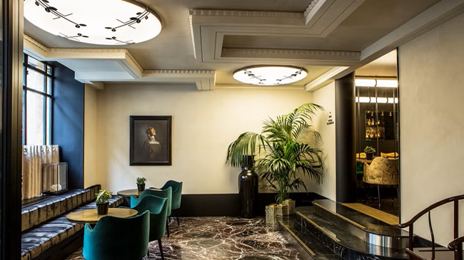 Inside the Hôtel du Rond-point des Champs-Élysées