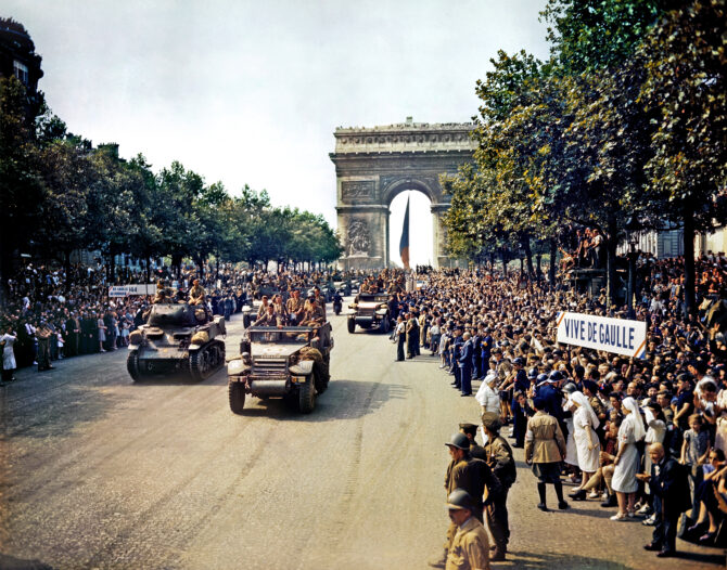 The 80th Anniversary of the Liberation of Paris