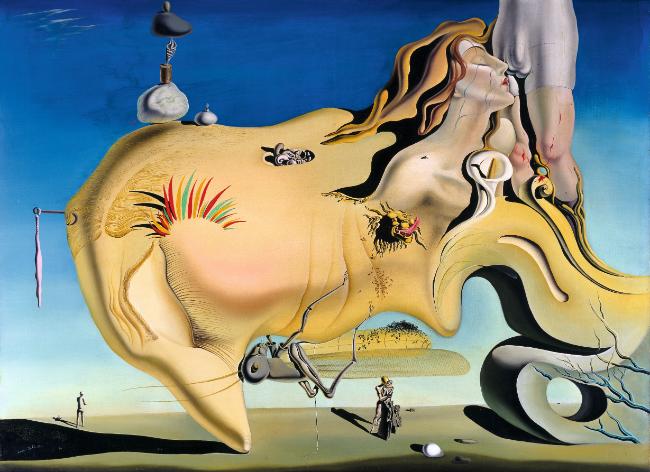 Inside the Surrealism Exhibit at the Centre Pompidou