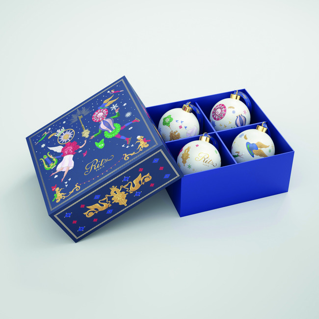 Le RITZ Le Coffret de Noël Surréaliste du Ritz Paris ©RitzParis