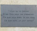 cemetery plaque