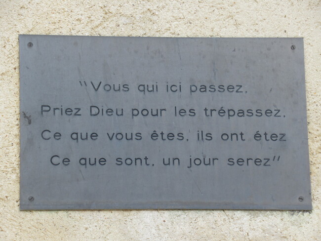 cemetery plaque