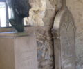 cemetery bust of Ravel