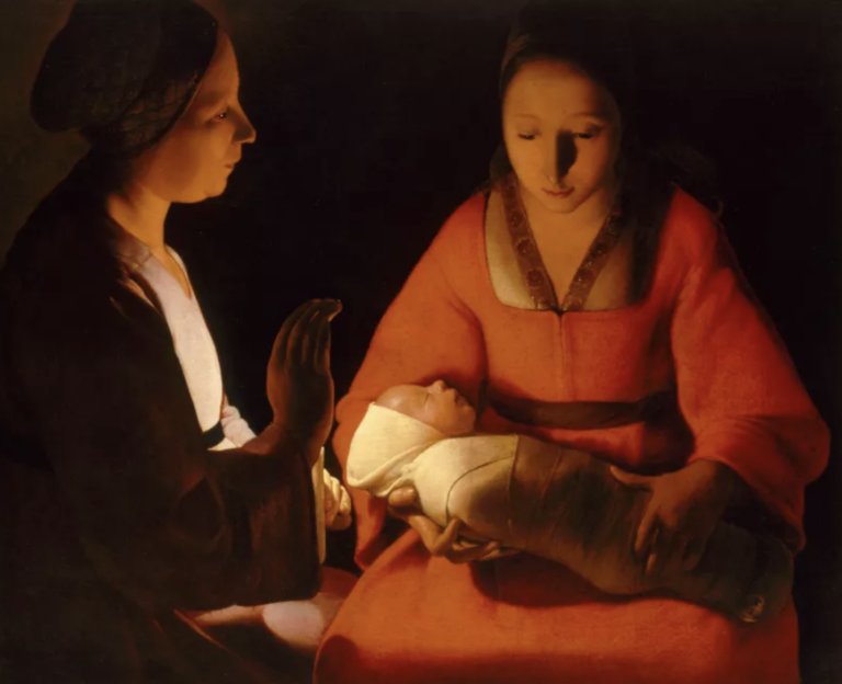 Georges de La Tour, Le Nouveau-Né